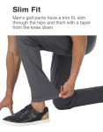 Men's Slim Fit Waterproof Lightweight Golf Pants