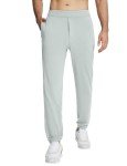 Men's Stretch Golf Joggers with Pockets - Grey