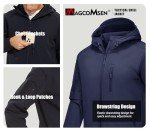 Men's Waterproof Winter Softshell Hiking Jacket