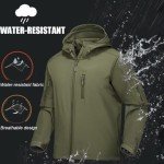 Men's Waterproof Winter Softshell Hiking Jacket