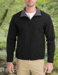 Men's Lightweight Insulated Athletic Jacket - Black