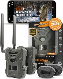 SPYPOINT Flex-M Cellular Trail Camera Twin Pack