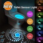 Color-Changing Motion Sensor Toilet Night Lights (2PCS)