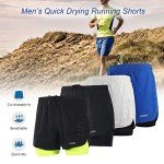 Men's 2-in-1 Quick Dry Running Shorts