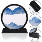 3D Liquid Motion Sand Art Display - Purple