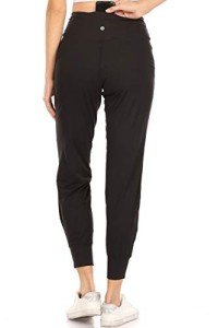 ActiveFlex Black Jogger Yoga Pants with Pockets