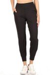 ActiveFlex Black Jogger Yoga Pants with Pockets