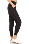 ActiveFlex Black Jogger Yoga Pants with Pockets