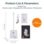 Color-Changing Motion Sensor Toilet Night Lights (2PCS)
