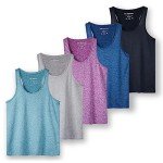 5-Pack Women's Quick-Dry Workout Tank Tops