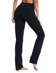 Women's Straight Leg Yoga Pants with Tummy Control