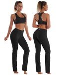 Women's Straight Leg Yoga Pants with Tummy Control