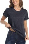 Women's Ultra Breathable Crew Neck Fitness T-Shirts