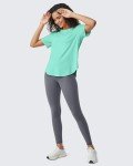 Women’s Moisture-Wicking Short Sleeve Workout Tops