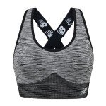 New Balance Women's Black Seamless Activewear Top