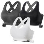 FITTIN Women’s Seamless Padded Sports Bras - 3 Pack