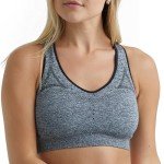 Hanes CoolDRI Seamless Moderate-Support Sports Bra