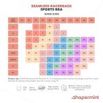 Seamless Racerback Wireless Sports Bra for Women