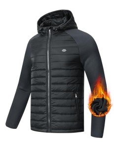 Men's Lightweight Hooded Thermal Active Jacket
