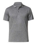 Men's Grey Dry Fit Golf Polo - Alpha XXL