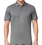 Men's Grey Dry Fit Golf Polo - Alpha XXL