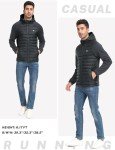 Men's Lightweight Hooded Thermal Active Jacket