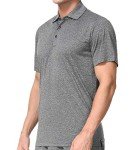 Men's Grey Dry Fit Golf Polo - Alpha XXL