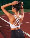 High Support Strappy Sports Bra for Women