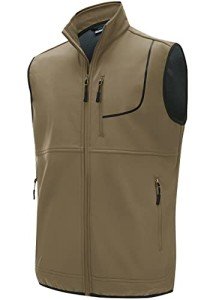 Men's Fleece Golf Vest for Outdoor Activities