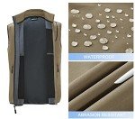 Men's Fleece Golf Vest for Outdoor Activities