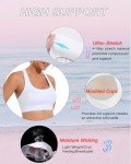 High Support Strappy Sports Bra for Women