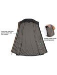Men's Lightweight Windproof Stretch Softshell Vest - Black