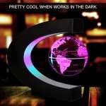Color-Changing Magnetic Floating World Map Globe