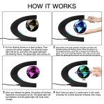 Color-Changing Magnetic Floating World Map Globe