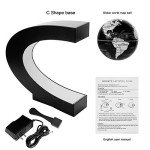 Color-Changing Magnetic Floating World Map Globe