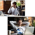 Moving Sand Art Sensory Toy - Blue 7”