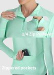 Hiverlay Women's Quick-Dry Long Sleeve Running Top