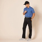Men's Classic-Fit Stretch Golf Pants - Black