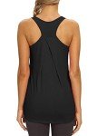 Mippo Women's Black Athletic Tank Top - XL