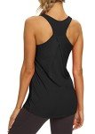 Mippo Women's Black Athletic Tank Top - XL