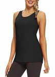 Mippo Women's Black Athletic Tank Top - XL