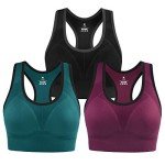 IUGA High Impact Racerback Sports Bra for Women