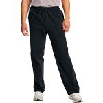 Men’s Cotton Sweatpants with Pockets - Black