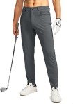 Men's Slim Fit Stretch Golf Pants - Steel Grey