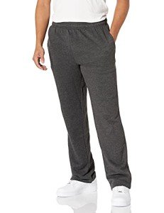 Men's Charcoal Fleece Sweatpants - Big & Tall