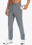 Men's Stretch Golf Dress Pants with 5 Pockets
