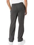 Men's Charcoal Fleece Sweatpants - Big & Tall