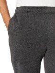 Men's Charcoal Fleece Sweatpants - Big & Tall