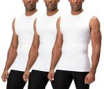 Men's Sleeveless Athletic Compression Shirts - 3 Pack