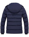 Women's Quilted Winter Parka with Removable Hood